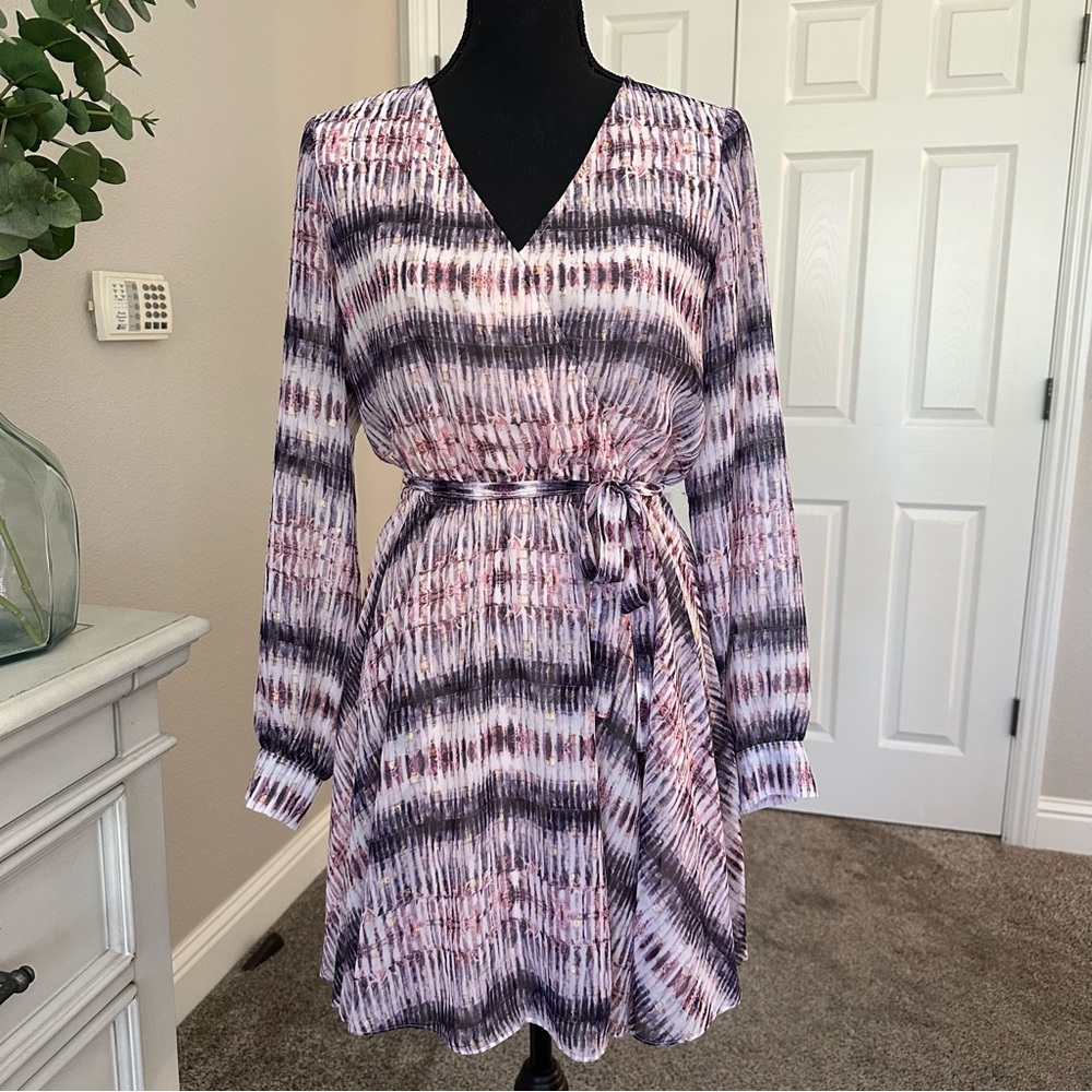 Bebe Small Elegant Tie-Dye Dress